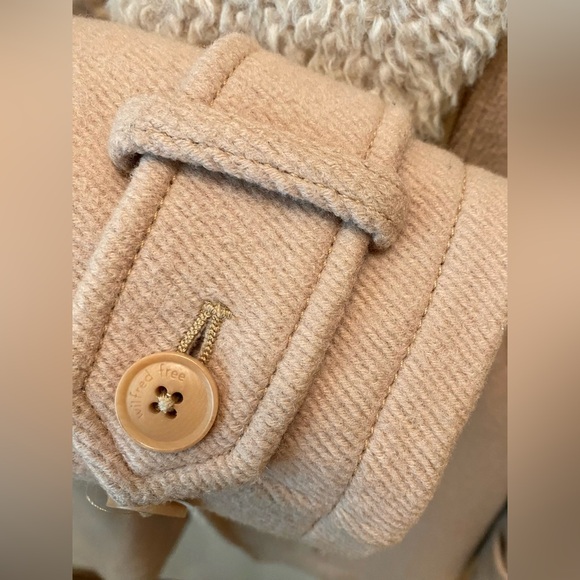 Aritzia Wilfred Free Waterhouse Moto Shearling Jacket - Picture 7 of 9